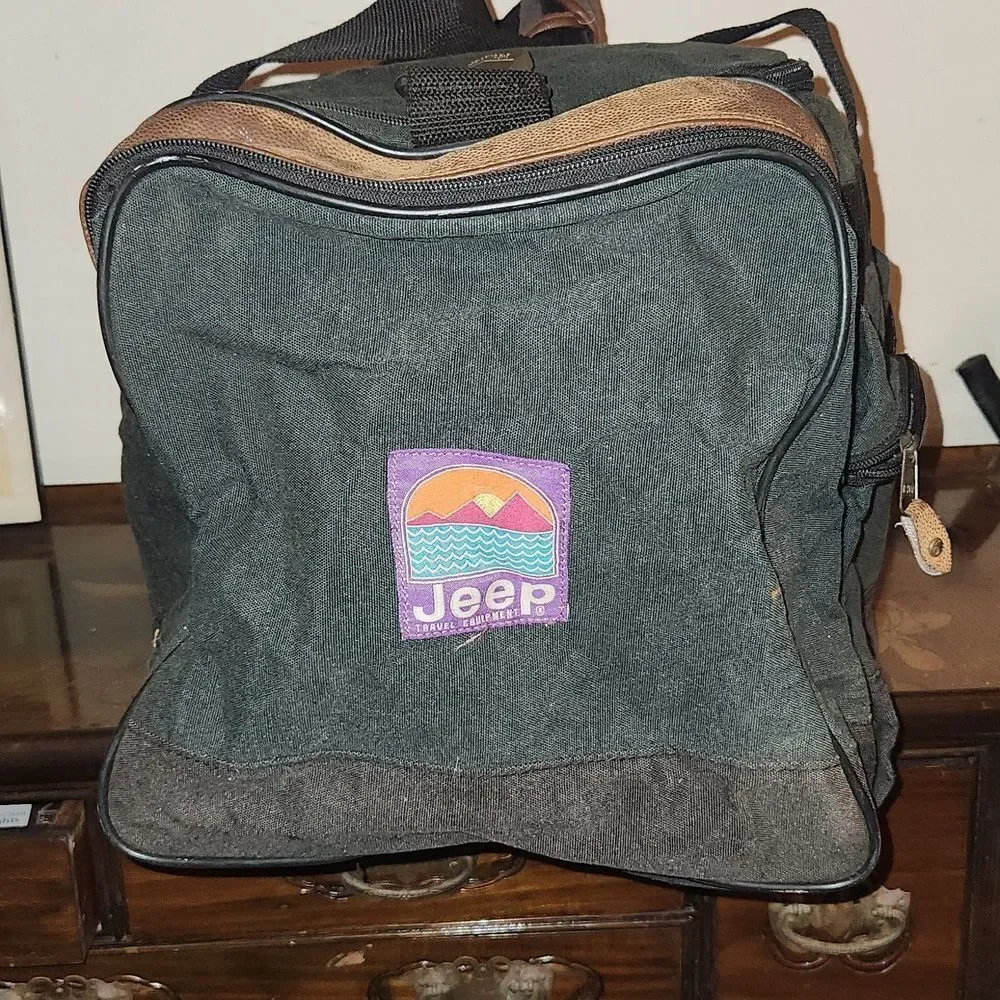 Vintage 1995 Jeep Duffle Bag